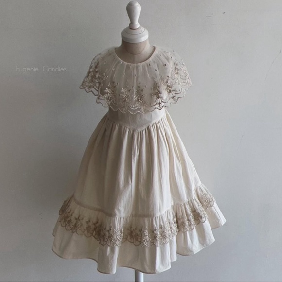 E CANDIES made in Korea Gorgeous flare dress glitter lace  pearl : Box 0011: - Picture 2 of 13